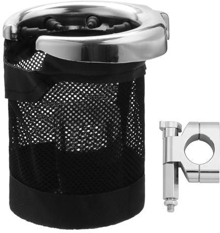 Bvdfgk Motorrad Getränkehalter – Motorrad Getränkehalter am Lenker für unterwegs, Wasserflaschenhalter für Getränke am Lenker von Elektrofahrrädern, Fahrrad Getränkehalterhalterung für Fahrräder, ATVs