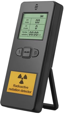 Kärnstrålningsdetektor Digital Geigerräknare Stråldosimeter Handhållen Strålningsmätare