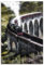 ARTLAND Wanddeko Leinwand Bilder Wandbild 40x60 cm Vintage Eisenbahn Zug Reise Jacobiter Express Highlands Schottland U5II