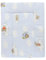 Baby Delux Wickelauflage Wickelunterlage 60x75 cm weiche Wickeltischauflage Baumwolle wasserdicht waschbar (Teddy Wolke blau)