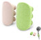 KENSHIRE Lot de 2 supports de pommeau de douche en silicone de qualité supérieure avec ventouse universelle sans perçage