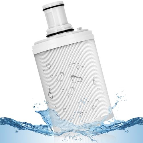 【Upgrade】100186 Wasserfilterkartusche kompatibel mit Amway Wasserfilter, 6 Stufen Aktivkohlefiltration, entfernt Gerüche, restliches Chlor und speichert gleichzeitig Calcium, Magnesium, hält 1 Jahr