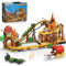 INSOON Roller Coaster Building Set, Rollercoaster Building Toy with Mine Train, Lifting Chain Drive, Western Carriage, 1270PCS Mining Coaster Model Playset Gift for Adults Teens Kids Boys Girls 10-12+