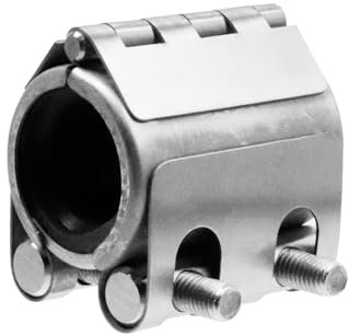 Pastlla Stainless Steel Pipe Repair Clamp, Emergency Pipe Repair Kit for All Kinds of Pipeline Repair and Connection, Plastic and Metal Pipes (25mm-28mm/1-1.1inch)