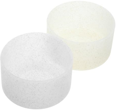 HOMOBABE 2piezas Funda De Silicona Para Botella Protector De Agua Antideslizante Fundas y Resistente Para Acero Inoxidable