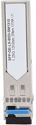 BONKZEBU SFP -Transceiver 1.25G 1310nm Single Fibre Single Mode 20 Km Abstand Unterstützung DDM -Stecker und Spiele SFP -optisches Modul für H3C -Rigoal -Schalter Router