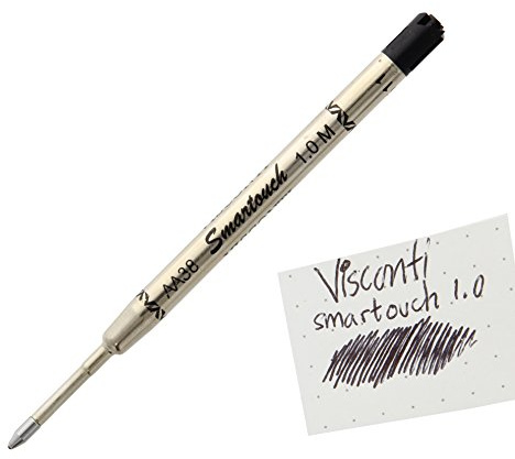 VISCONTI Medium Tip Ballpoint Refill - Black