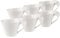 Villeroy & Boch 10-2484-1210 NewWave Caffè Cup/Modern Coffee Mug, Porcelain, White, 0.4 L, 39 x 28 x 12.3 cm, 6 Units