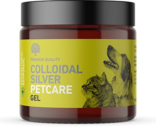Natures Greatest Secret Colloidal Silver Petcare Gel 100g - Soothing Antibacterial & Antifungal Gel With High-Grade Colloidal Silver - Used For a Wide Range Of Skin Conditions