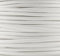 Textilkabel, Stoffkabel, Farbe Weis 2 adrig 2 x 0,75 mm² rund (Meterware)