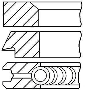 Goetze Engine 08 – 337700 – 00 Kolben-Scheinwerfer-Set