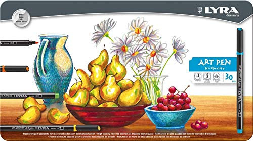 Lyra Artist Filzstifte in Metalldose, 30 Stifte