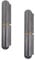 Gedotec Charnière Gond Porte Souder - Charnière en Acier à Soudure pour Porte Métallique, Fenêtre, Armoire, Portail, Meuble en Métal - Gond de Fixation Longueur 180 mm - Capacité Charge 290 kg