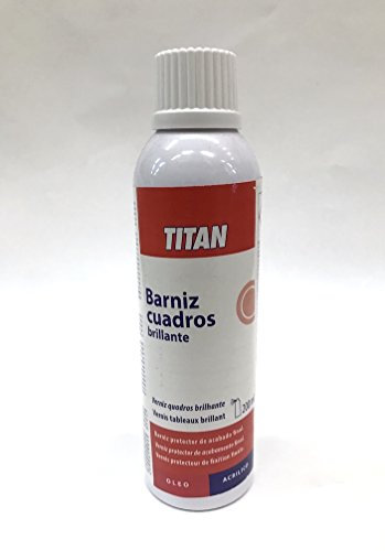 TITAN SPRAY BARNIZ CUADRO BRILLANTE 200ML