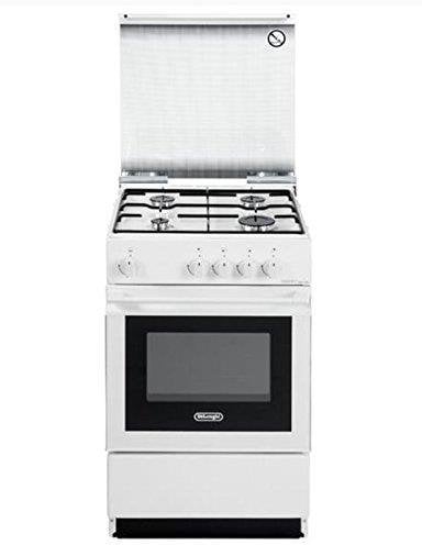 DeLonghi SGW 554 N Cucina forno a gas, Bianco