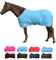 netproshop Basic Pferde Abschwitzdecke mit Kreuzbegurtung Fleece Qualität Gr. 105-155, Groesse:125, Farbe:Hellblau
