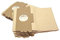 vhbw 10x Staubsaugerbeutel kompatibel mit AEG/Electrolux Vampyr 509, 510, 515, 516, 517 Staubsauger - Papier, 12/15, 27cm x 27cm, Sandfarben