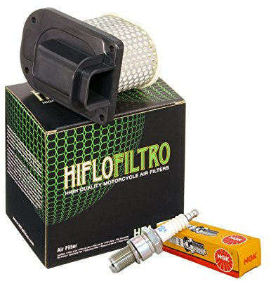 Filtro aria HifloFiltro HFA4704 candele NGK DPR8EA-9 Yamaha XTZ 750 Super Tenere