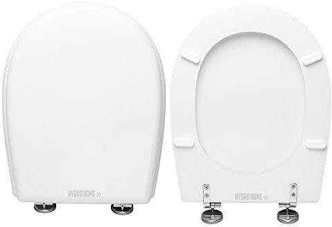 Copriwater compatibile con Aretusina Cesame legno rivestito in resina poliestere Bianco by HYDRO HOME