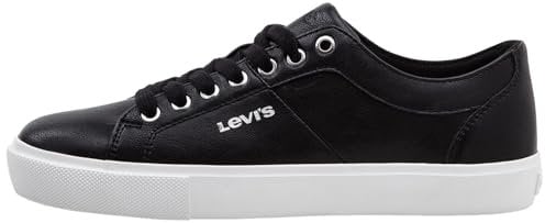 Levi's Woodward S, Zapatillas Mujer, Negro (Regular Black), 39 EU