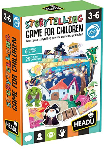 Headu | Storytelling Game for Children - Assemble The Puzzle Scenes and Create a Story | Educational Games & Puzzles | Ages 3-6 Years