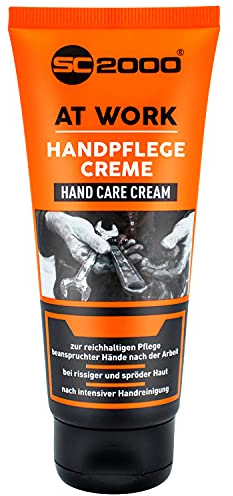Männer Handcreme für sehr trockene Hände - Handpflege Creme für Handwerker in 100ml Tube - Hand Creme für sehr trockene und rissige Hände - Mit Panthenol für hoch beanspruchte Hände mit Verletzungen
