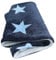 Wollhuhn Warmer Jungen/Mädchen UNSER WÄRMSTER Winter Loop/Schlauchschal/Schlupfschal Zwei Lagen Fleece (Sterne Blau/Blau)