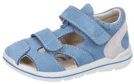 PEPINO Ricosta Mädchen und Jungen Kletthalbschuhe KASPI,Kinder Halbschuhe,WMS:Mittel,terracare,Kleinkinder,Kinderschuhe,Jeans (140),20 EU
