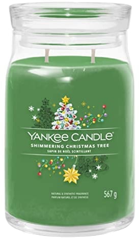 Yankee Candle Shimmering Christmas Tree Large Jar