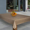 laro Wachstuch-Tischdecke Abwaschbar Garten-Tischdecke Wachstischdecke PVC Plastik-Tischdecken Eckig Meterware Wasserabweisend Abwischbar G07, Muster:Beige Braun, Größe:110x180