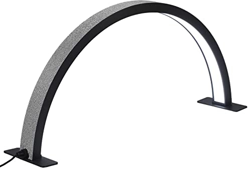 LZH FILTER Halbmond-Nagel-LED-Schreibtischlampe, 75cm 35W Schreibtisch-Beauty-Fill-Licht, 3000 bis 6000 K dimmbar für Nagellicht, Halbmondlampe für Wimpernverlängerung, Maniküre, Tattoo