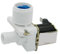 Elettrovalvola valvola di ingresso lavatrice 220V 50Hz Filtro acqua incorporato Accessori generali Installazione manuale for la casa (Size : Gray)