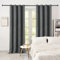 WOLTU Samtvorhang Gardinen mit Ösen Vorhang Blickdicht Verdunklungsvorhänge Samt Thermovorhang Kälteschutz, Velvet Samt Curtains für Deko Schlafzimmer Wohnzimmer, 135x260 cm Grau (1 Stück)