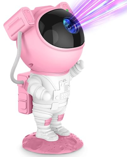 AceGamer Astronaut Sternenhimmel Projektor ,Sternenhimmel Projektor Galaxy Nachtlicht mit Timer und Fernbedienung,Astronaut Projektor LED Nebula Lampe,Geschenk für Kinder und Erwachsene