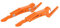 Pour KTM 50 65 85 125 250 300 450 EXC, MXC, SMC, SMR, SX, XC, SXC TOUS avec repose-pieds d'origine Enduro Dirt Bike Repose-pieds passagers universels Pédales arrière de motocross