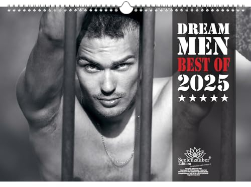 Sexy Dream Men Kalender für 2025 DIN A3 Erotik Männer Mann - Seelenzauber