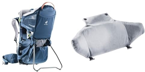 deuter Kid Comfort Active Kindertrage & KC Chin Pad Kopfkissen für deuter Kindertragen