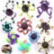 GZqiancang 8 STK Roboter Fidget Spinner, DIY Verformbare Fidget Spinner mit 2 STK Fidget Spinner Explosiver Rüstung für Kinder, Erwachsene((Leuchtendes/Normales)