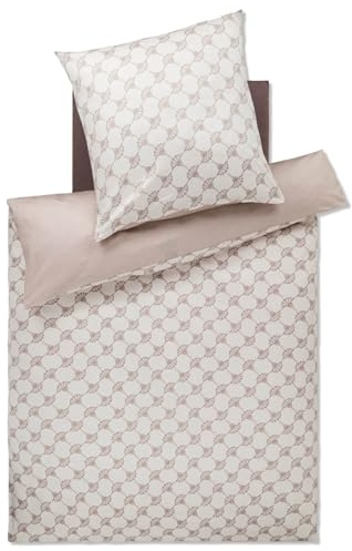 Joop! Bettwäsche Cornflower Double 4083 Light Cream - 77 80x80 cm - 135x200 cm