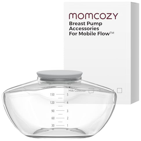 Momcozy Milk Collector for Mobile Flow | M9 Upgrade, Original Mobile Flow | M9 Upgrade Breast Pump Replacement Accessories, 1 PC