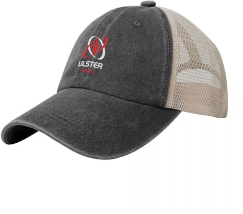 ENWIND Baseballmütze IRFU - Ikonische Ulster Rugby Design Cowboy Mesh Baseballkappe Flauschiger Hut Im Hut Herren Kappen Damen Hut