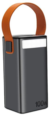 Power Bank 80 000 mAh USB C Batterie externe portable pour ordinateur portable avec affichage LED Charge rapide Compatible avec iPhone, Samsung, ordinateur portable, MacBook, iPad, etc, Powerbank pour