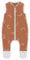 Ehrenkind® Baby Sommerschlafsack mit Füßen Musselin 0.5 TOG | aus weicher OEKO-TEX zertifizierter Bio-Baumwolle | Sommer Baby Schlafsack 0.5 TOG Gr. 80 Farbe Zimt Gemustert