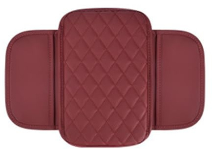 Copertura della console centrale, For Toyota Urban Cruiser 2008 2009 2010 2011 2012 2013 2014, protezione for bracciolo in pelle e console centrale, for evitare graffi, accessori for auto(Red)