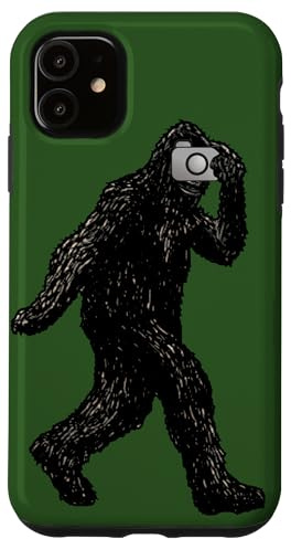 Bigfoot con Cámara - Fotografía Divertida Selfie Carcasa para iPhone 11