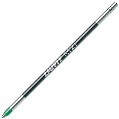 LAMY M 21 Mine 803 – Kugelschreiber-Mine aus Metall in der Farbe Grün mit Stahlspitze – Für alle Mehrsystemschreiber