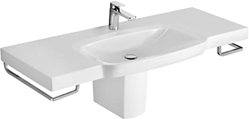 Villeroy & Boch Subway 2.0 Siphonabdeckung für Waschbecken Weiß