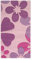 -LUXOR- living Tappeto per bambini disegno di fiori rosa - tappeto per la camera dei bambini delle bambine da usare come tappeto da gioco 60 x 115 cm