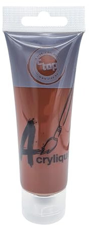 Flacon de peinture acrylique mate 75 ml - Brun clair