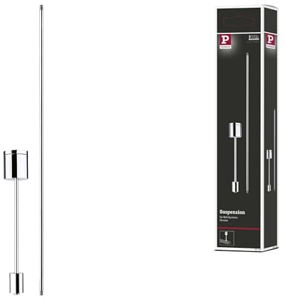 Paulmann 95149 URail Accessories Rod Suspension 18mm Chrome Rail System